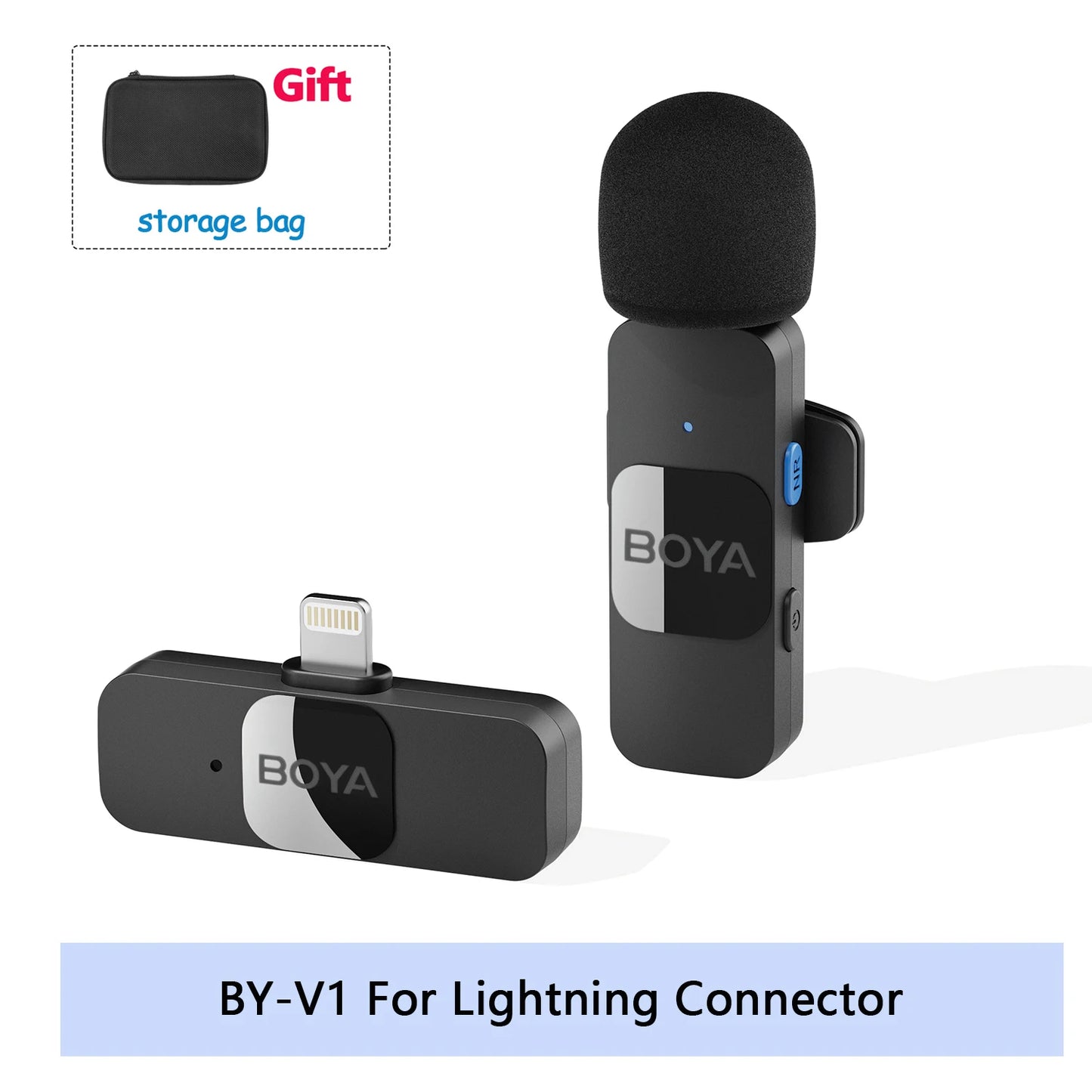 BOYA BY-V Pro: Wireless Mini Lavalier Mic