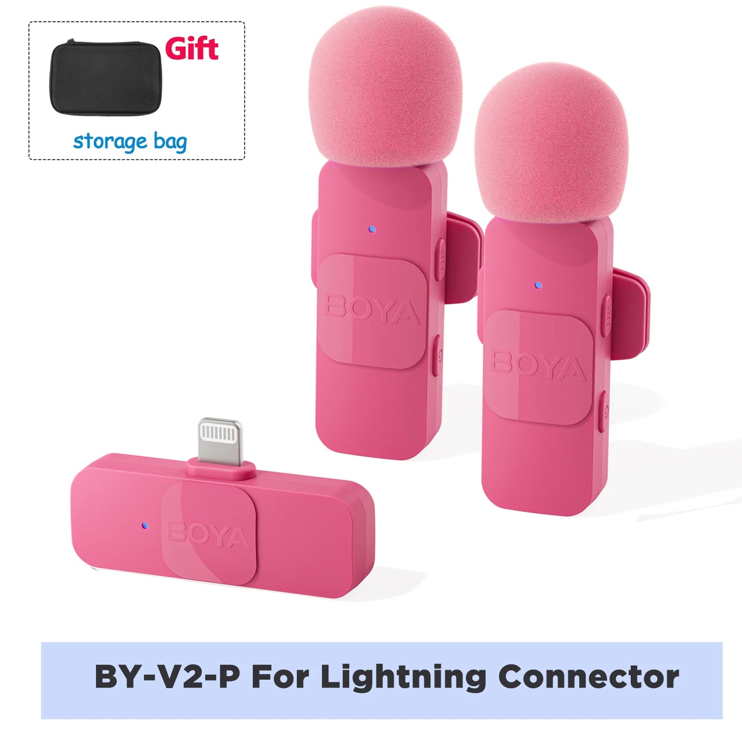 BOYA BY-V Pro: Wireless Mini Lavalier Mic