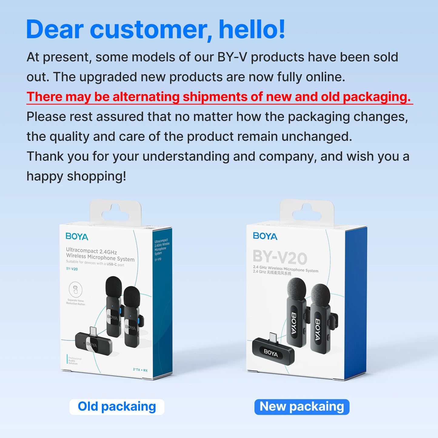 BOYA BY-V Pro: Wireless Mini Lavalier Mic