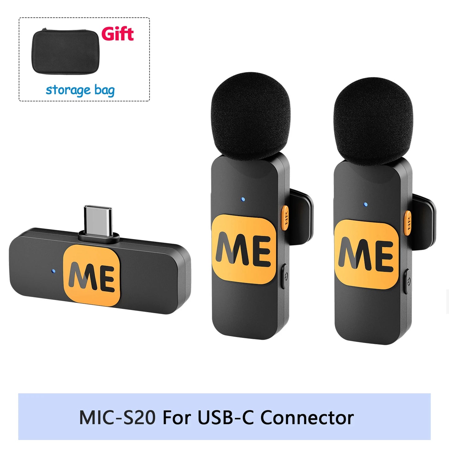 BOYA BY-V Pro: Wireless Mini Lavalier Mic