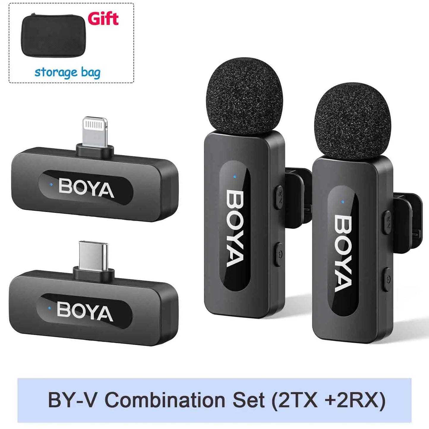 BOYA BY-V Pro: Wireless Mini Lavalier Mic