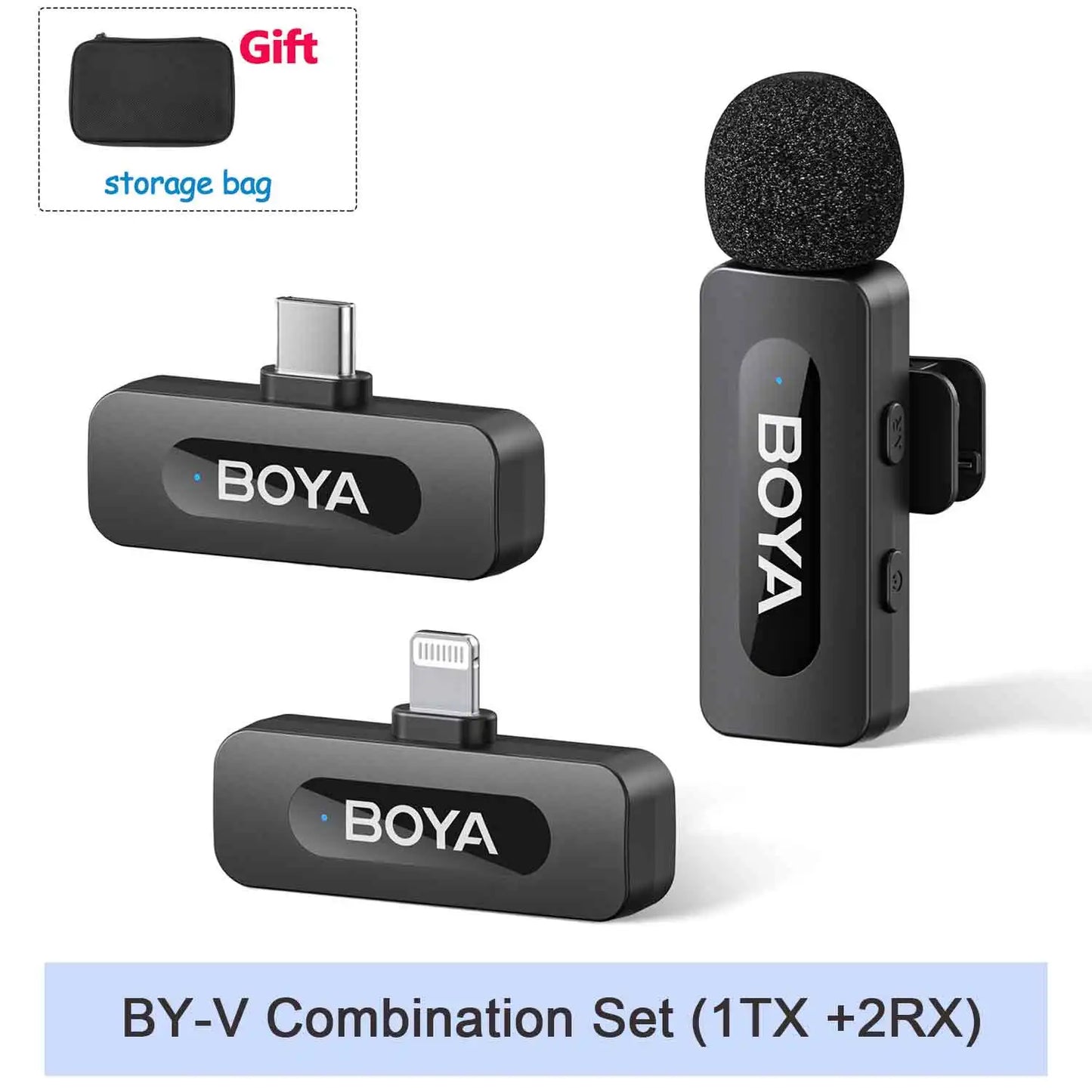 BOYA BY-V Pro: Wireless Mini Lavalier Mic